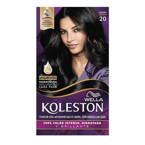 COLORACION KOLESTON KIT 20 NEGRO