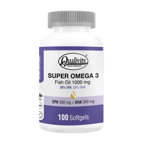 SUPLEMENTOS QUALIVITS SUPER OMEGA 3 PEAD X100