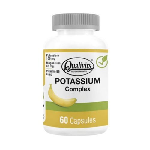 SUPLEMENTOS QUALIVITS POTASIO COMPLEX PEAD X60