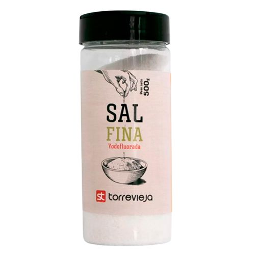 Sal Solsire Yodofluorada Fina Pote 500Gr