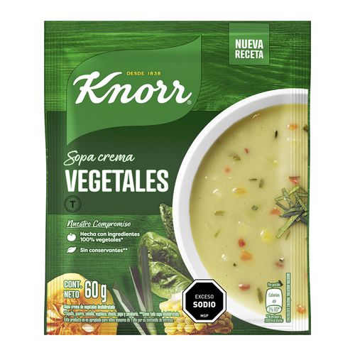 Sopa Knorr Crema Verdura 60Gr