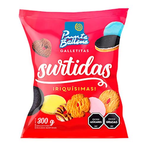 GALLETA PUNTA BALLENA SURTIDAS 300GR