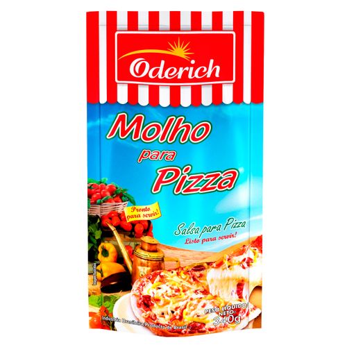 Salsa De Tomate Oderich Pizzera Doypack 340Gr