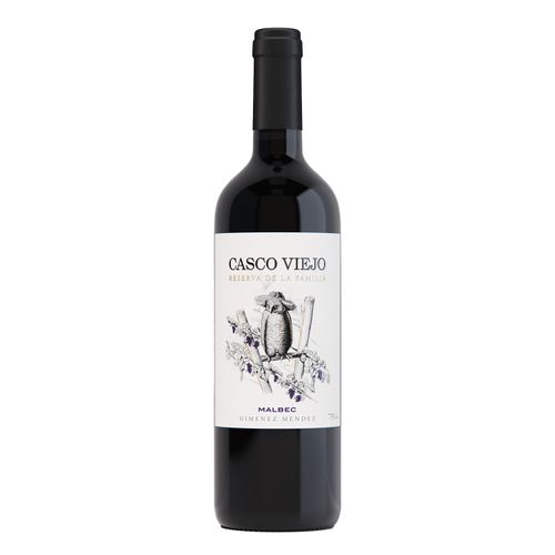 Vino Casco Viejo Reserva De La Familia Malbec Vidrio 750Cc