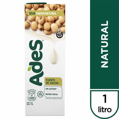 Jugo Ades Natural 1Lt .