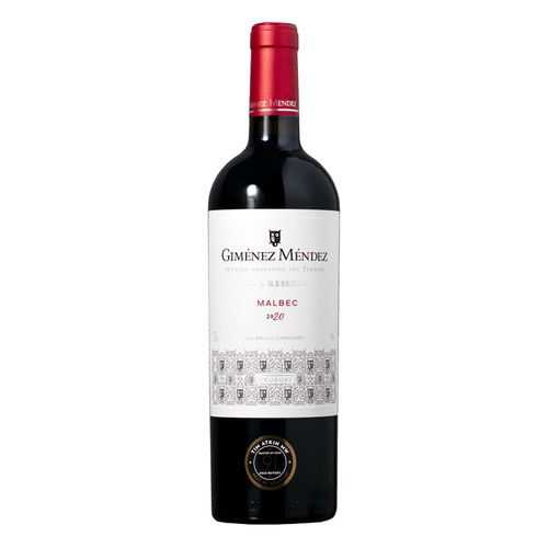 Vino Gimenez Mendez Alta Reserva Malbec 750Cc 2015