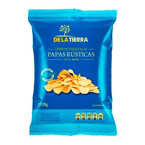 Papas Fritas De La Tierra Con Sal 120Gr
