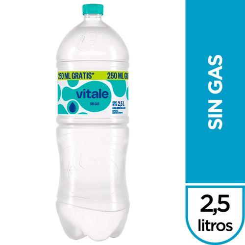 Agua Vitale Sin Gas 2.5Lt