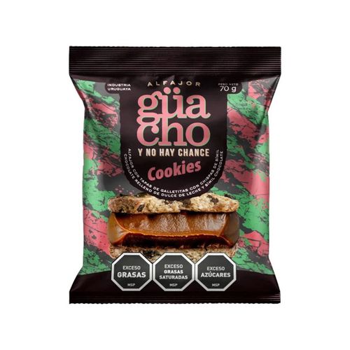 ALFAJOR GUACHO COOKIES 70GR