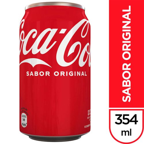 Refresco Coca Cola Lata .