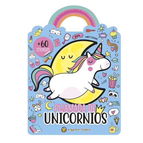 LIBRO PRH INFANTIL/JUVENIL PIJAMADA DE UNICORNIOS 13X18CM