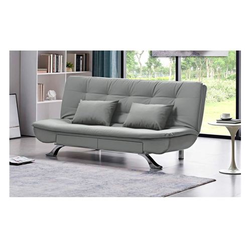 SOFA CAMA PU431 GRIS 190X120CM
