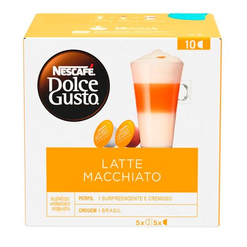 CAFE NESCAFE DOLCE GUSTO LATTE MACCHIATO 10un