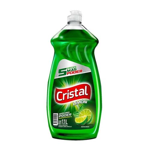 DETERGENTE CRISTAL LIMON VERDE CONCENTRADO 1.1LT