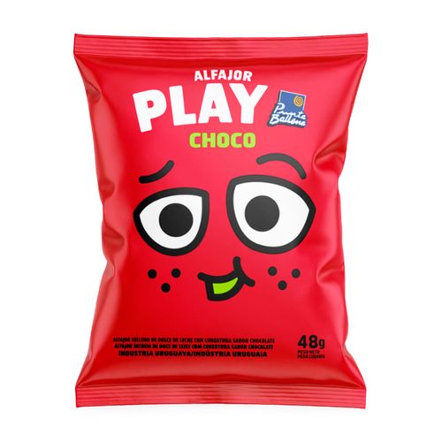 Alfajor Punta Ballena Play Chocolate 35Grs