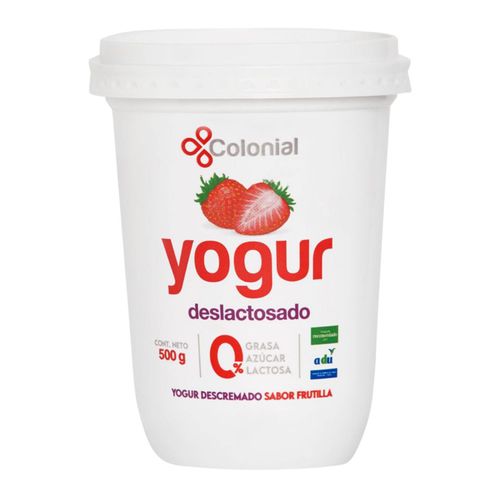 Yogur Colonial Frutilla 0.5Lt