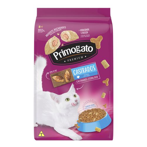 ALIMENTO PRIMOGATO GATO CASTRADO 1KG