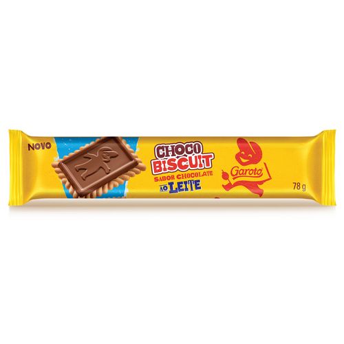 GALLETA GAROTO CHOCO BISCUIT LECHE 78GR