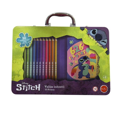 VALIJA ROYAL 4887186 INFANTIL STITCH METAL