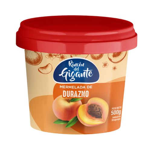 MERMELADA RINCON DEL GIGANTE DURAZNO 500GR