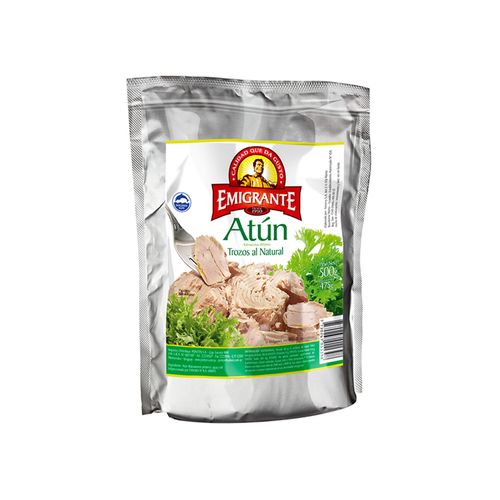 Atun Emigrante Trozos Al Natural 500Gr