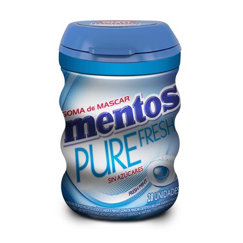 Chicle Mentos Fresh Mint 56Gr