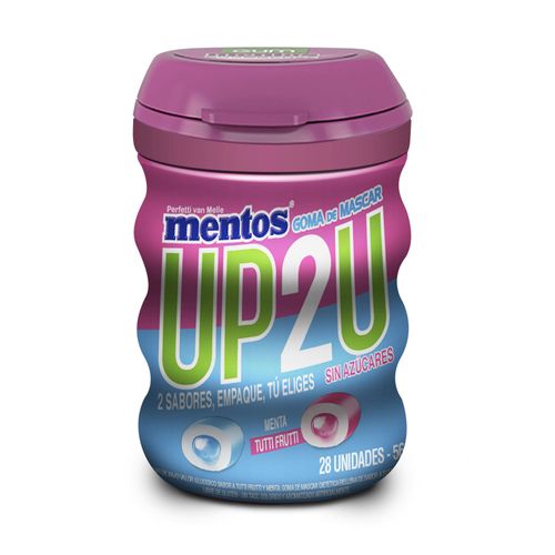 Chicle Mentos Up 2U 56Gr