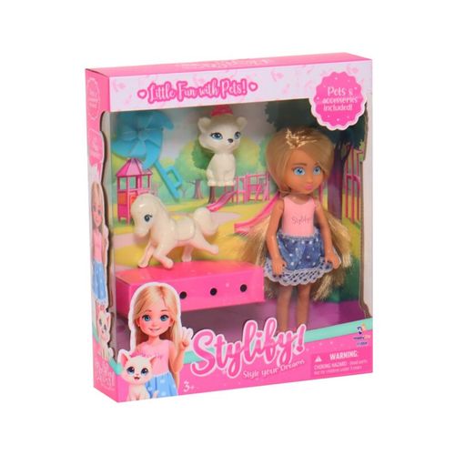 MUÑECA 910004 CON MASCOTA