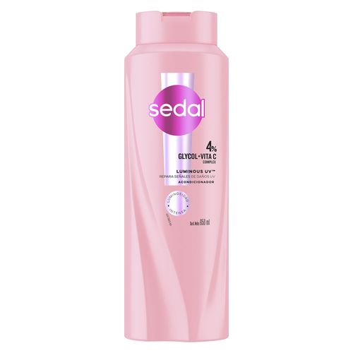 ACONDICIONADOR SEDAL GLYCOL+VITA C LUMINOUS UV 650 ML