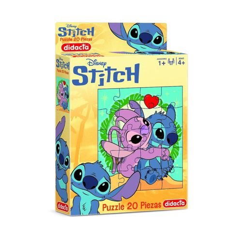 PUZZLE DIDACTA STITCH 20PIEZAS 6MODELOS