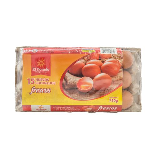 Huevos El Dorado Colorados Medianos 15Un