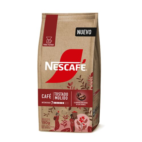 CAFE NESCAFE TOSTADO MOLIDO 190GR
