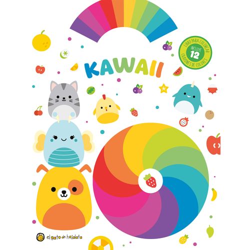 LIBRO PRH MOLINETE DE COLORES KAWAII