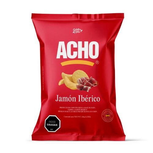 PAPAS FRITAS ACHO SNACK JAMON IBERICO 130GR