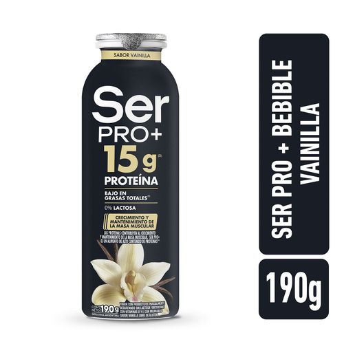 YOGUR SER PRO+ VAINILLA 190GR BEBIBLE