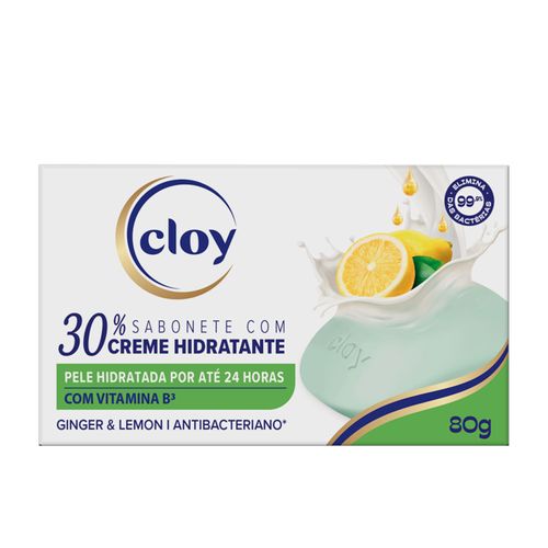 JABON CLOY HIDRA JENGIBRE Y LIMON 80GR