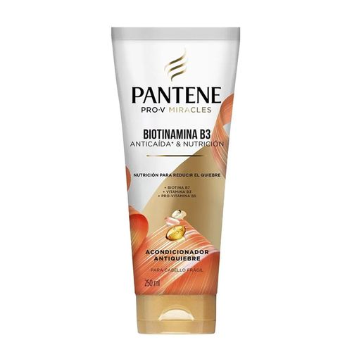 ACONDICIONADOR PANTENE BIOTINAMINA ANTICAIDA 250ML
