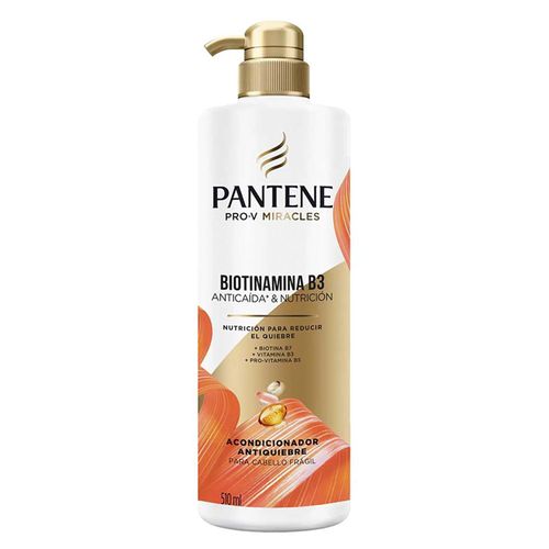 ACONDICIONADOR PANTENE BIOTINAMINA ANTICAIDA 510ML