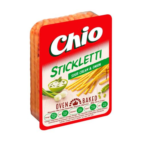 SNACK CHIO PALITOS CREMA Y CEBOLLA 80GR