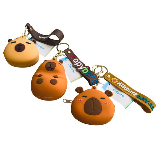 LLAVERO MAAA0338 MONEDERO CAPIBARA