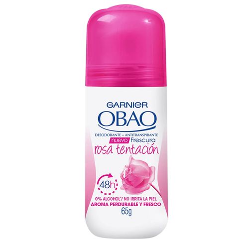 Desodorante Obao Rosa Tentacion Roll On 65R