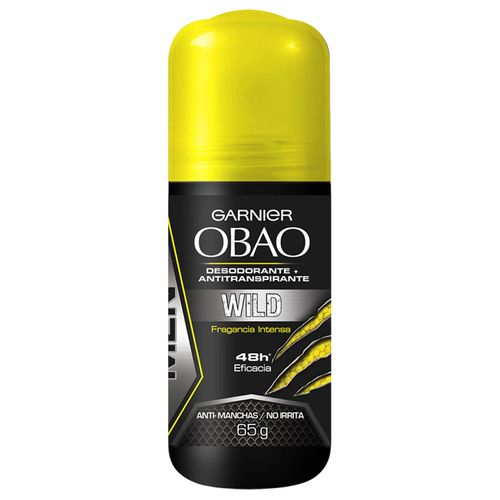 Desodorante Obao Men Salvaje Roll On 65Gr