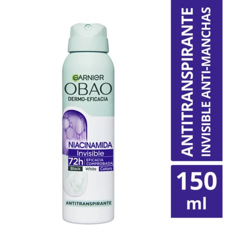 DESODORANTE OBAO NIACINAMIDA AEROSOL 150ML