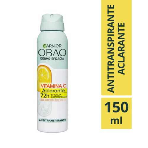 DESODORANTE OBAO VITAMINA C AEROSOL 150ML