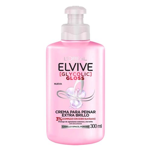 CREMA DE PEINAR ELVIVE GLYCOLIC GLOSS 300ML