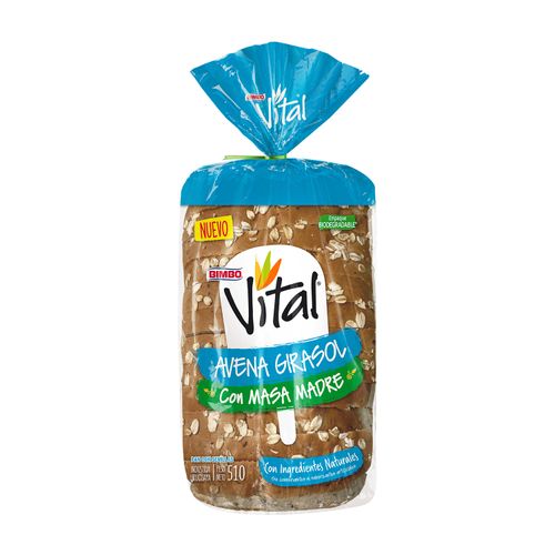 PAN LACTAL BIMBO VITAL SEMILLAS 510Gr