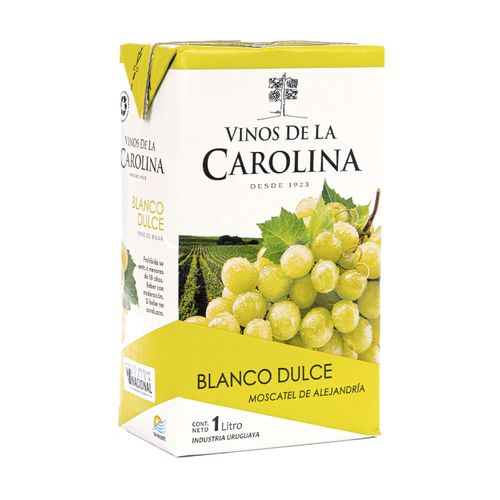 Vino De La Carolina Blanco Dulce 1 L