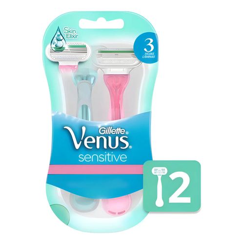 Afeitadora Gillette Venus Sensitive 2Un Mujer