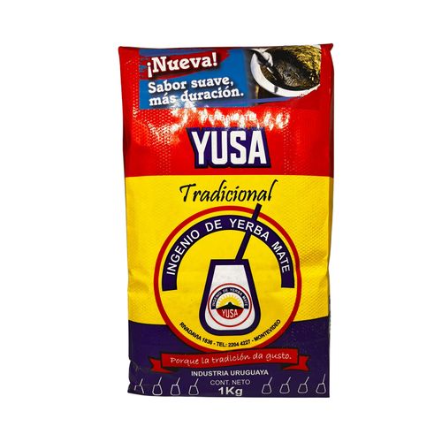 YERBA MATE YUSA TRADICIONAL 1KG