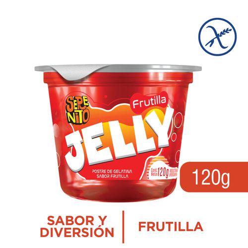 Gelatina Serenito Frutilla 120Gr